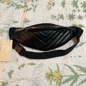 Perfect Image Faux Leather Fanny Pack